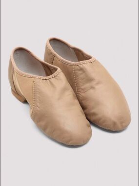 Ladies Neo-Flex Slip On Leather Jazz Shoes